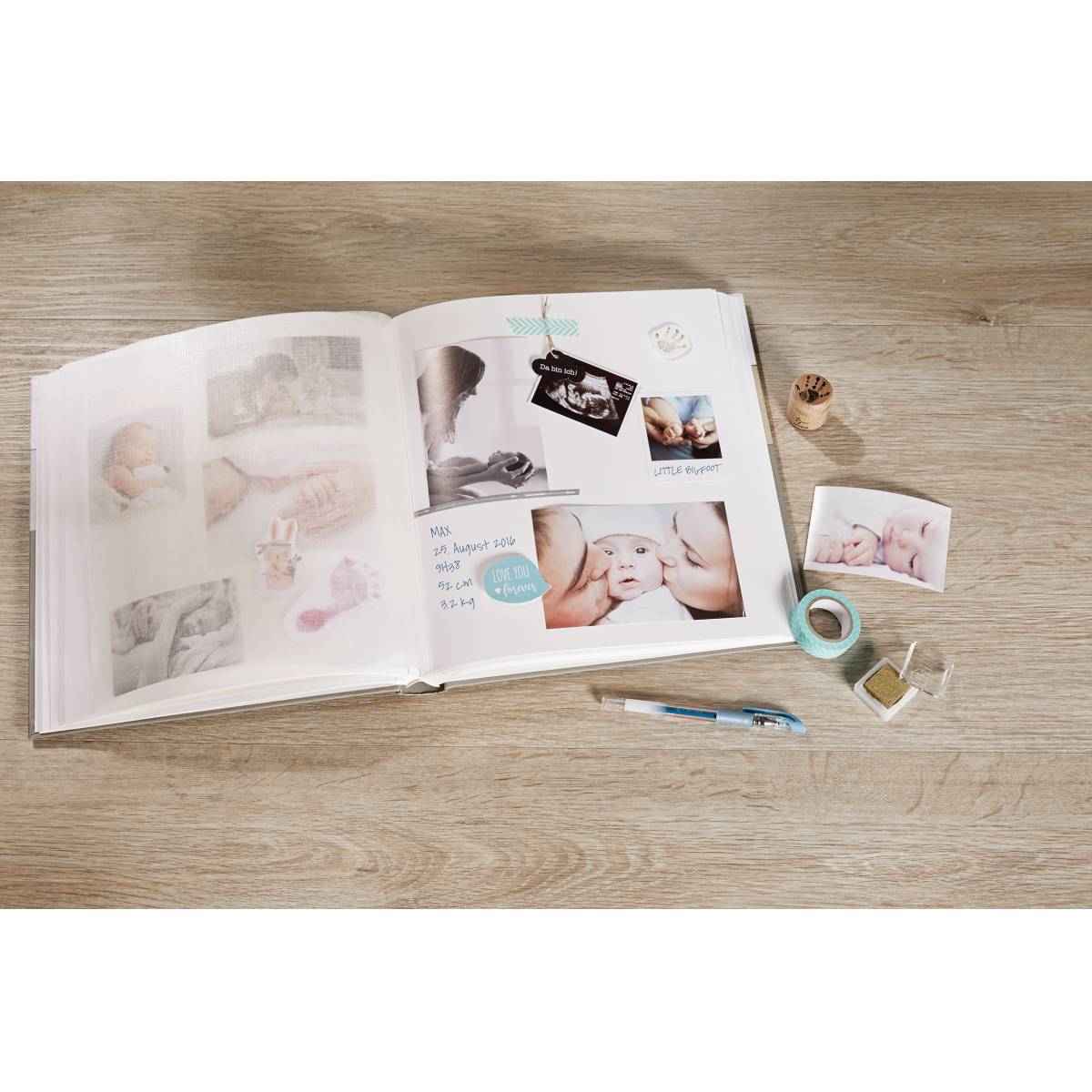 Walther baby fotoalbum Little Panda - 28x30,5 cm - UK-281-R