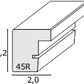 Fotowand Deknudt - 15 fotokaders - Grijs - S45RH7 WALL1